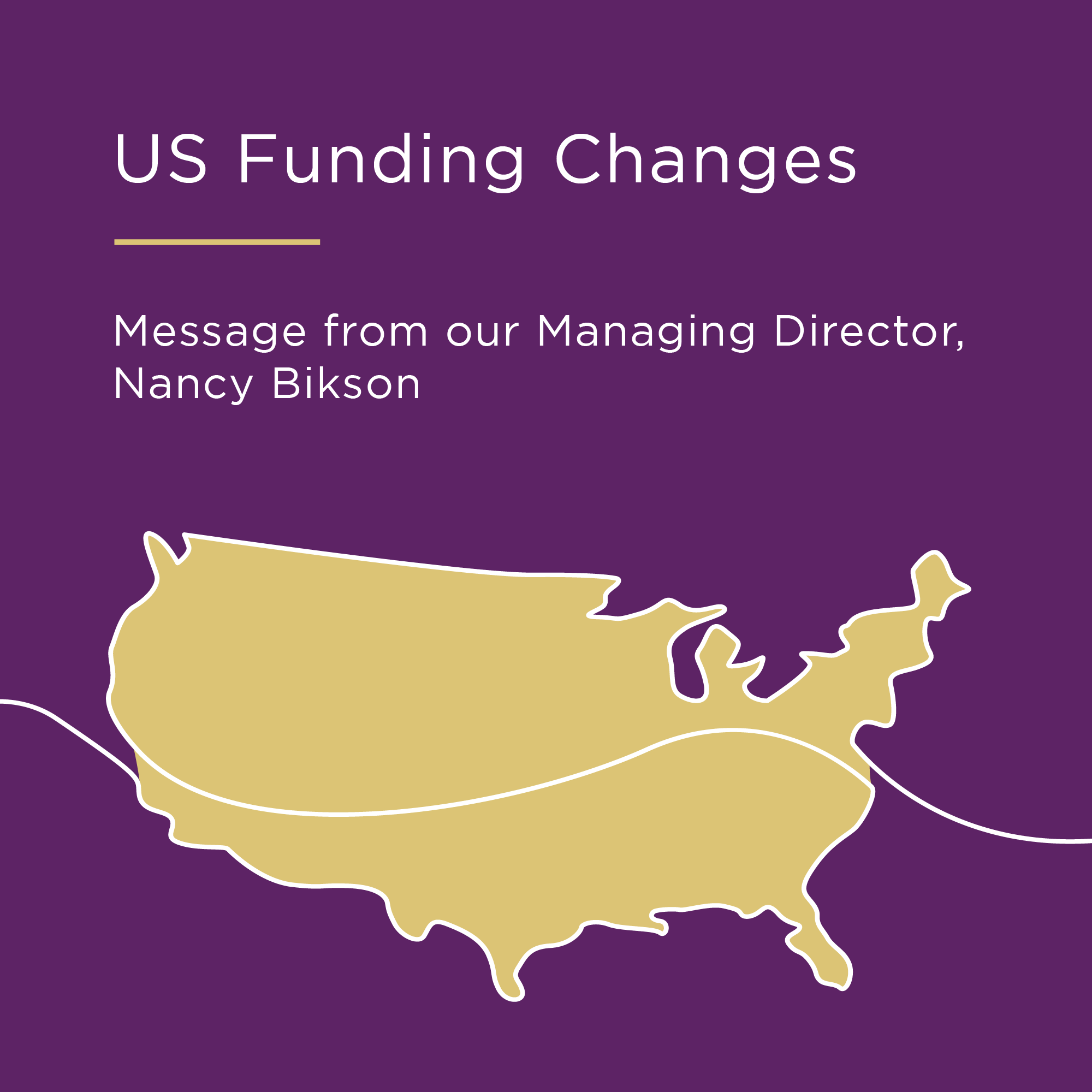 US Funding Changes